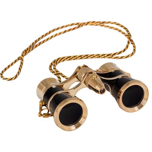Levenhuk Broadway 325F Opera Glasses with Chain