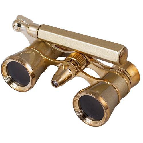 Levenhuk Broadway 325N Opera Glasses with Lorgnette