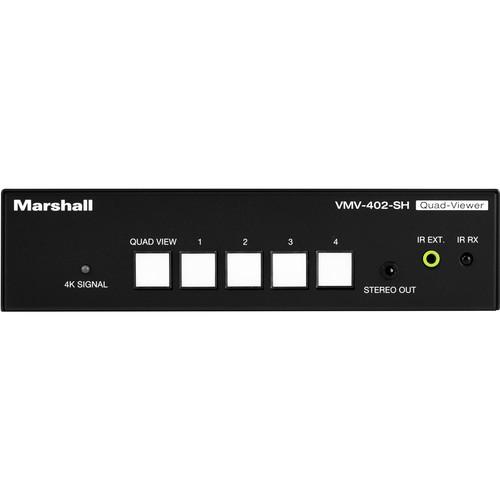 Marshall Electronics 4 x 3G HD SD-SDI Channel Multiviewer with SDI HDMI Output