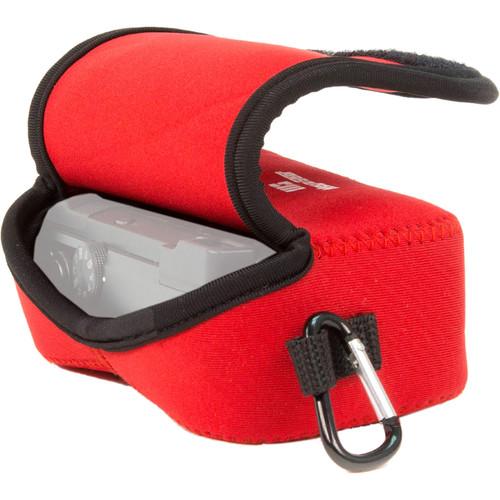 MegaGear Ultra-Light Neoprene Camera Case with Carabiner for Panasonic LUMIX DMC-LX10K