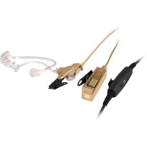 Otto Engineering V1-10803 Professional Surveillance 2-Wire Palm Microphone Kit with Heavy-Duty Cable for Motorola 2-Way Radios