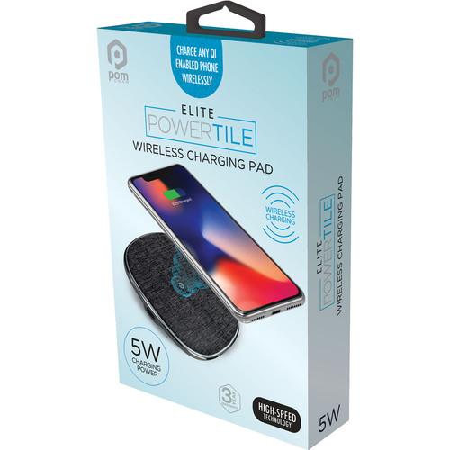 POM GEAR Elite Power Tile Qi-Compatible Wireless Charging Pad