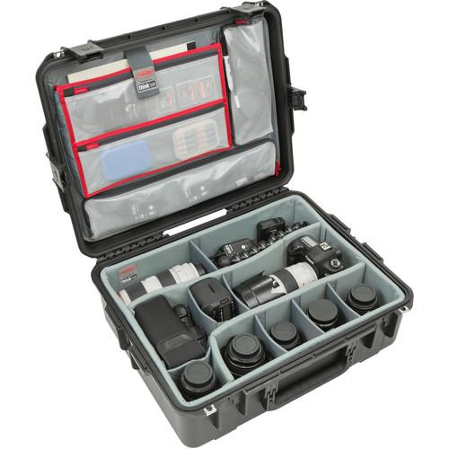 SKB iSeries 2217-8 Case with Think Tank Photo Dividers & Lid Organizer