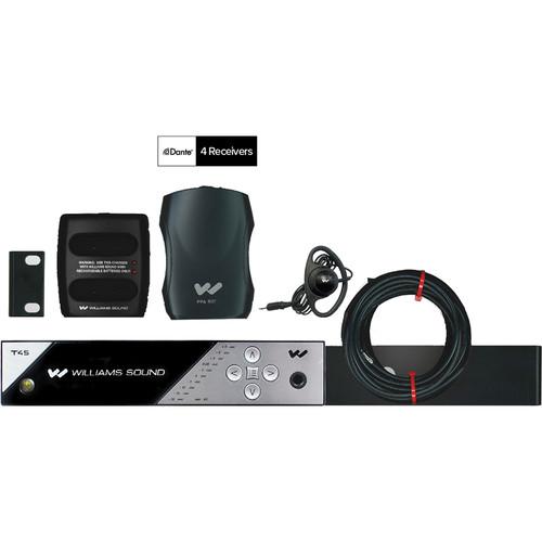 Williams Sound FM 457 NET D PRO Personal PA FM Assistive Listening System with Network Control and Dante Input