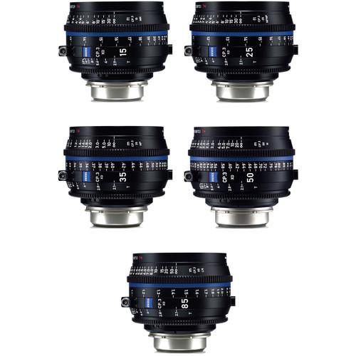 ZEISS CP.3 XD 5-Lens Set
