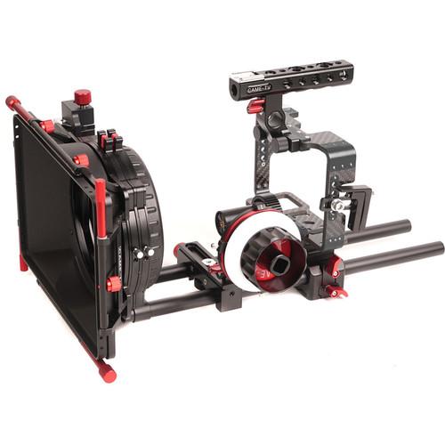 CAME-TV Carbon Fiber Rig Mattebox Follow Focus Kit for Sony a7 Series Cameras