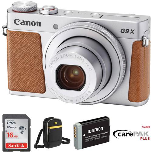 Canon PowerShot G9 X Mark II Digital Camera Deluxe Kit