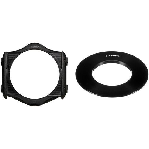 Cokin P Series Filter Holder and 49mm P Series Filter Holder Adapter Ring Kit