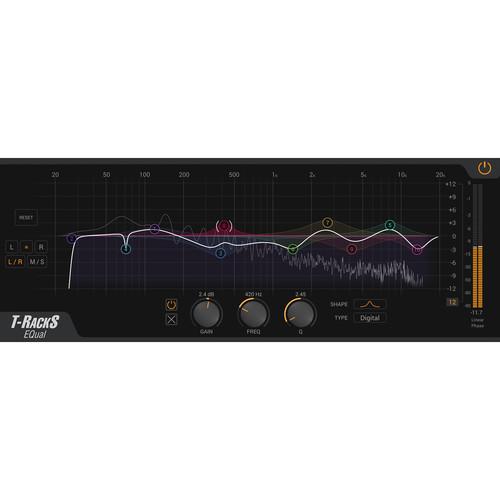 IK Multimedia T-RackS 5 EQual - Parametric Equalizer for Pro Audio