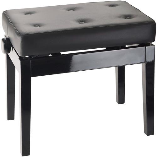 K&M 13995 Piano Bench with Quilted Seat Cushion