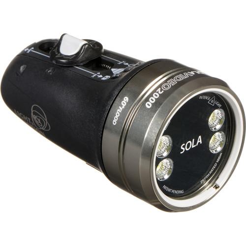 Light & Motion SOLA Video 2000 Flood LED Dive Light