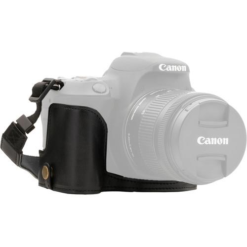 MegaGear Ever Ready Half Case and Strap for Canon EOS Rebel SL2, EOS 200D, Kiss X9