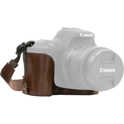 MegaGear Ever Ready Half Case and Strap for Canon EOS Rebel SL2, EOS 200D, Kiss X9