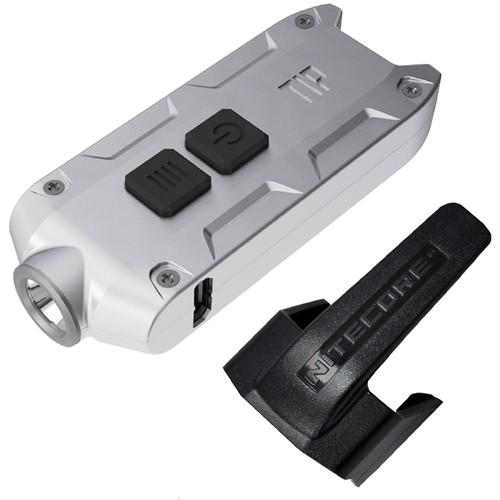 Nitecore TIP 2017 Rechargeable Metal Keyring Flashlight