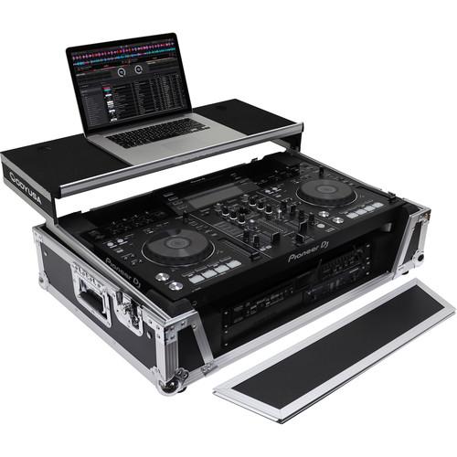 Odyssey Innovative Designs Flight Zone Glide Style Series Case for Pioneer XDJ-RX XDJ-RX2 DJ Controller