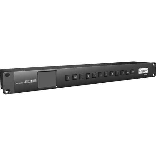 Osprey MSS-8 Matrix Switcher 3G SDI 8x8 Rackmount