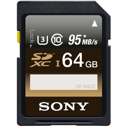 Sony 64GB SF-UZ Series UHS-I SDXC Memory Card
