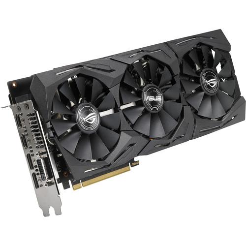 ASUS Republic of Gamers Strix OC Radeon RX 580 Graphics Card