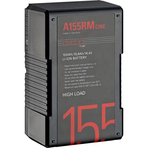 Bebob Factory GmbH A155RM-CINE 14.8V 155Wh High Load Gold Mount Li-Ion Battery