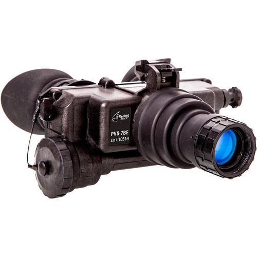 Bering Optics 1x22 PVS-7BE Elite 3rd Gen Thin Film Night Vision Bi-Ocular & Headgear Kit