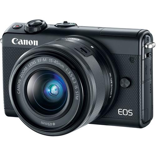 Canon EOS M100 Mirrorless Digital Camera with 15-45mm Lens