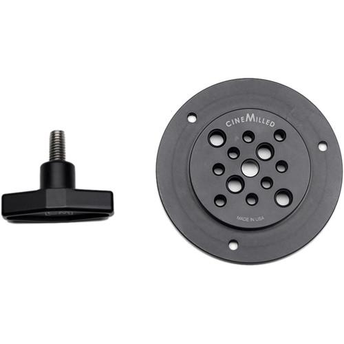 CineMilled Mitchell Washer & 3 8"-16 Tie Down Knob