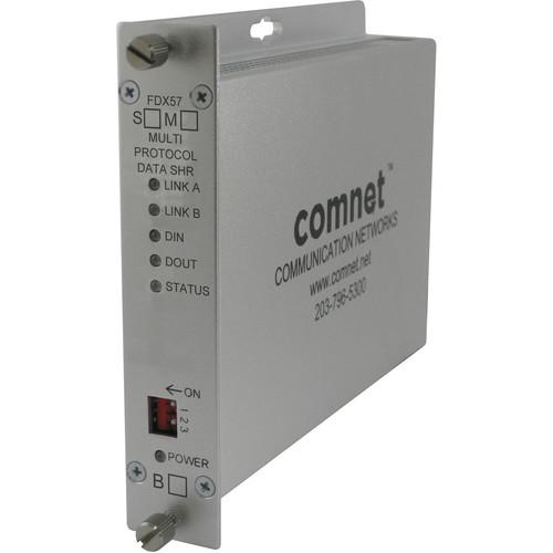 COMNET FDX57 Self-Healing Ring Multimode RS232 422 485 Data Transceiver Unit