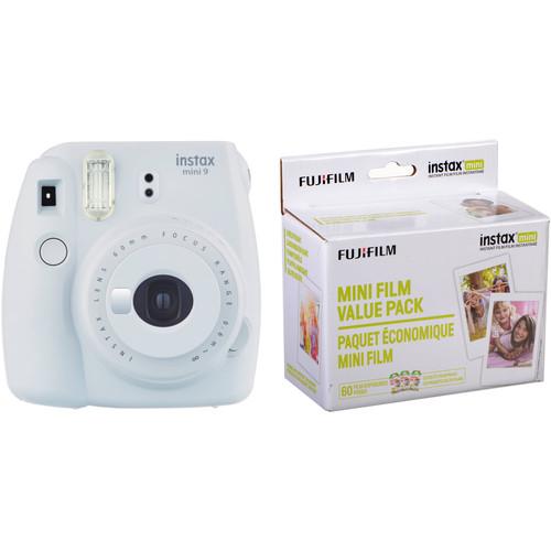 FUJIFILM INSTAX Mini 9 Instant Film Camera with Instant Film Kit