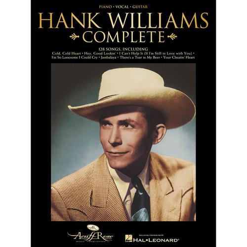 Hal Leonard Songbook: Hank Williams Complete - Piano Vocal Guitar Arrangements