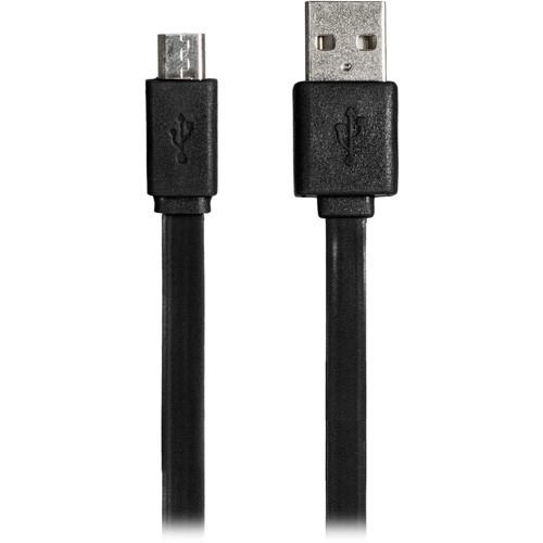 iEssentials Flat USB Type-A Male to Micro-USB Male Cable