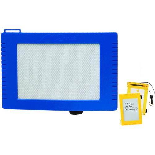 Innovative Scuba Concepts Quest Underwater Erasable Slate with Holster