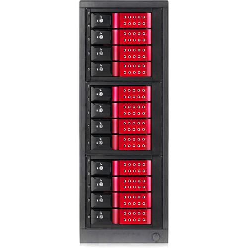 iStarUSA 12-Bay 3.5" SAS SATA 6 Gb s miniSAS Trayless JBOD Enclosure