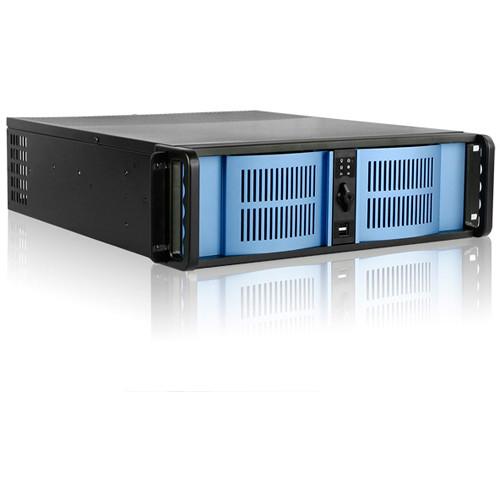 iStarUSA 3 RU Compact Stylish Rackmount Chassis with 7" Touch Screen LCD