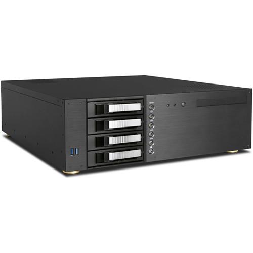iStarUSA D-340HB-DT 3 RU Compact 4 x 3.5" Bay Hotswap microATX Desktop Chassis