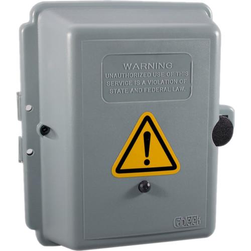 KJB Security Products SG Home Outdoor Cable Box with Covert Battery-Powered Wi-Fi Camera & DVR