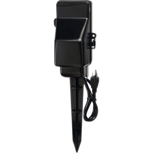 KJB Security Products Zone Shield Outdoor Power Strip with 4K UHD Covert Camera & DVR