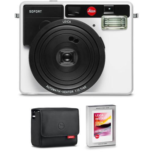 Leica Sofort Instant Film Camera with Case and Color Film Kit