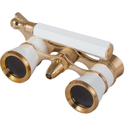 Levenhuk Broadway 325N Opera Glasses with Lorgnette