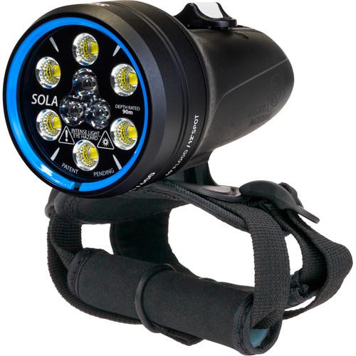 Light & Motion SOLA Dive 2000 S F LED Light with Hand Strap