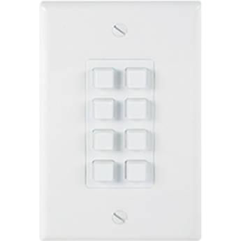 Link Bridge 8-Button 1-Gang Wall Plate Ethernet Controller
