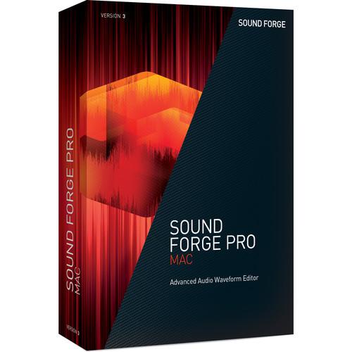 MAGIX Entertainment SOUND FORGE PRO Mac 3 - Audio Waveform Editor
