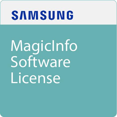 Samsung MagicInfo Software License, Samsung, MagicInfo, Software, License