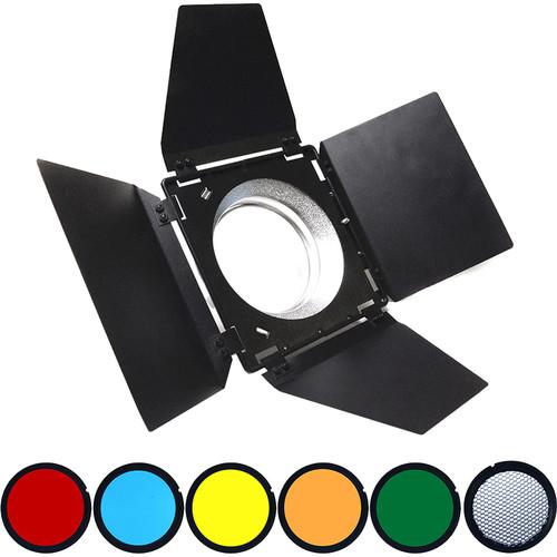 Savage 4-Way Barndoors Set with Gels