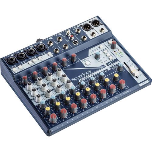 Soundcraft Notepad-12FX Small-Format Analog Mixing Console with USB I O and Lexicon Effects