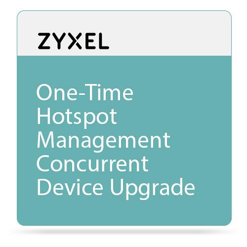 ZyXEL One-Time Hotspot Management Concurrent Device Upgrade for ZyWALL 110 Firewall & USG110 210 Unified Security Gateway
