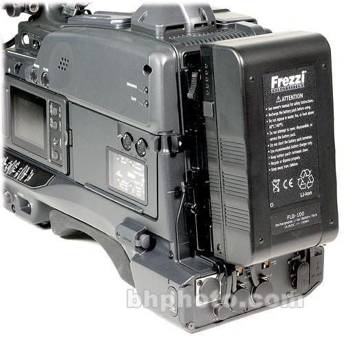 Frezzi FLB-100 14.8 VDC Lithium Ion Brick Battery - 3-Stud Mount, 100Wh, Advanced Meter