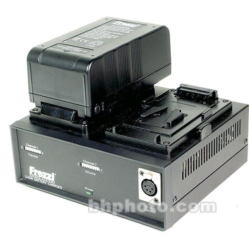 Frezzi FLC-2V Dual Lithium-Ion Battery Charger Power Supply with V-Mount