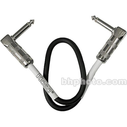 Hosa Technology Professional 1 4" Right-Angle to 1 4" Right Angle Coupler - 12"