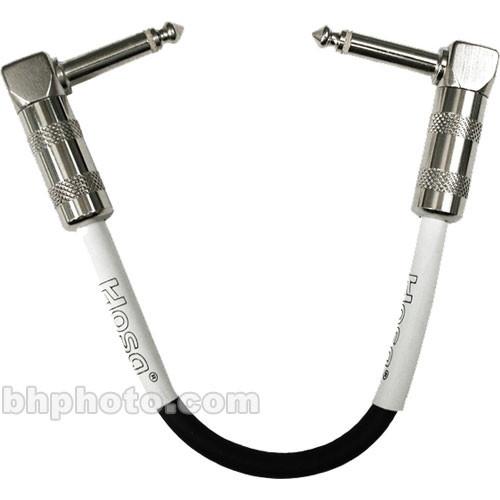 Hosa Technology Professional 1 4" Right-Angle to 1 4" Right Angle Coupler Set - 6"