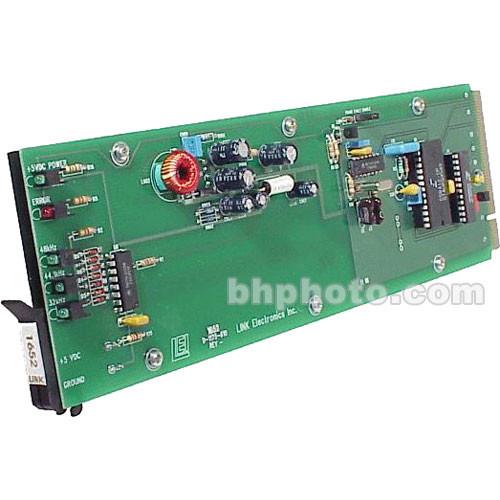 Link Electronics 16521016 1x8 Digital Audio Distribution Amplifier - AES3-1992 , Rack Card, Terminal Block Connection